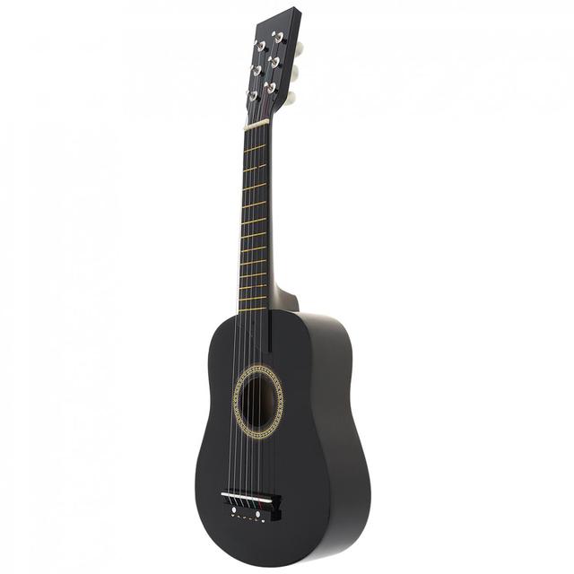 Gitara Akustyczna 25 Cali z Korpusu Basswood dla Dzieci i Początkujących - Wianko - 4