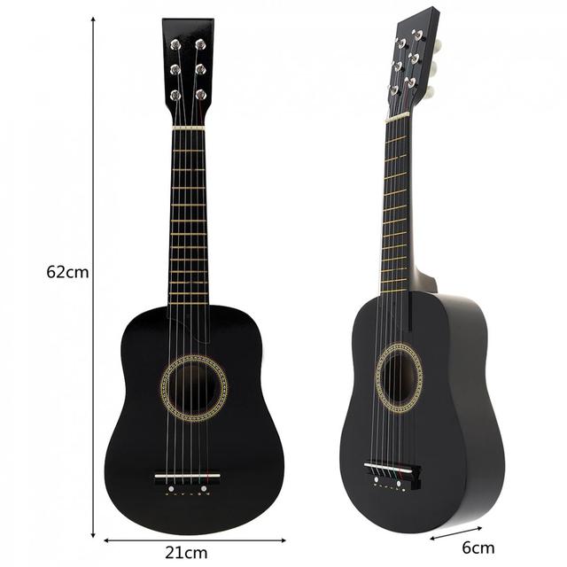 Gitara Akustyczna 25 Cali z Korpusu Basswood dla Dzieci i Początkujących - Wianko - 3