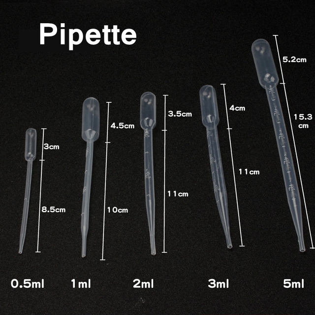 Pipety skala jednorazowe 0.5ml 500 szt./worek LDPE plastikowe zakraplacze - dostawcy dla laboratoriów szkolnych - Wianko - 1