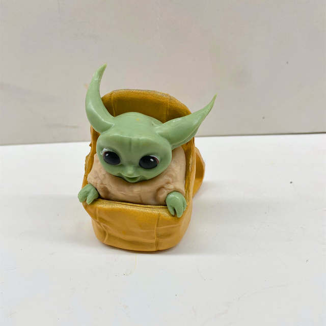 Zestaw 8 figurek Disney Star Wars – Yoda, Mandalorian, Kawaii Manga – idealny prezent dla dziecka na Boże Narodzenie (5-6cm) - Wianko - 3