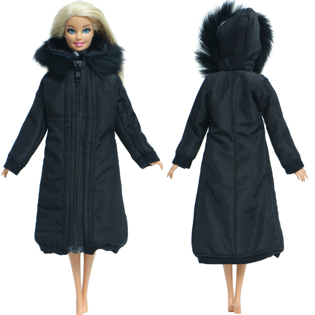 Zestaw zimowego swetra, sukienki i dodatków dla Barbie, Multicolor - Wianko - 17