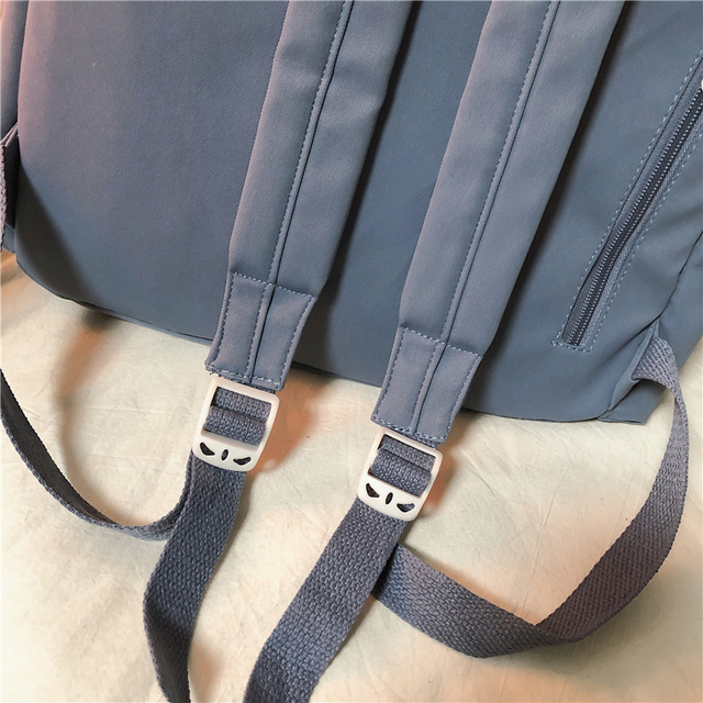 Plecak nylonowy dla dziewcząt z kieszonką na przedniej ścianie - Wianko - 28