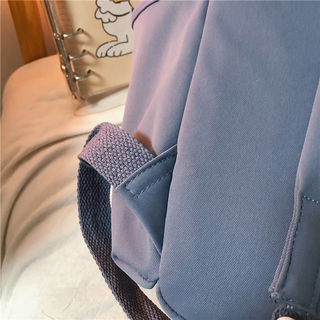 Plecak nylonowy dla dziewcząt z kieszonką na przedniej ścianie - Wianko - 26