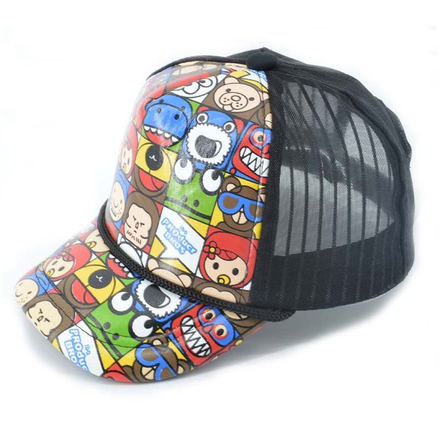 Nowość 2020 - Dziecięca czapka chłopięca Snapback HPBBKD, lato, styl bejsbolówka, bawełniana, sportowa, hip-hop, XH-040 - Wianko - 2