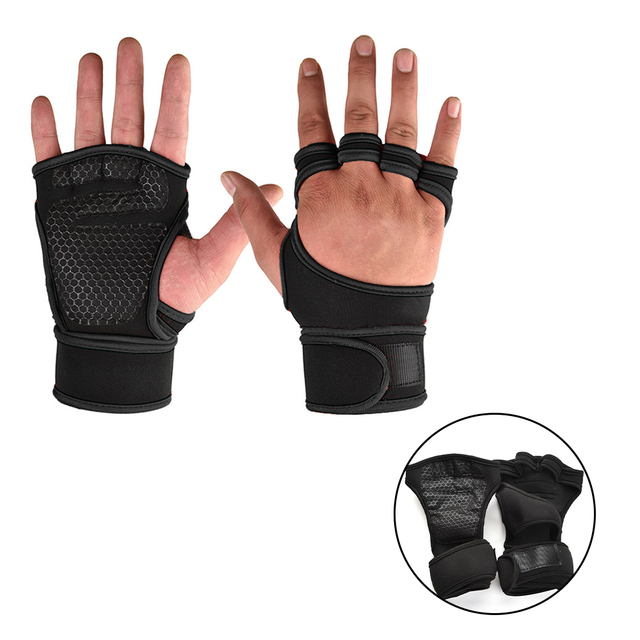 Rękawiczki treningowe do podnoszenia ciężarów mężczyźni i kobiety - Wianko - 8