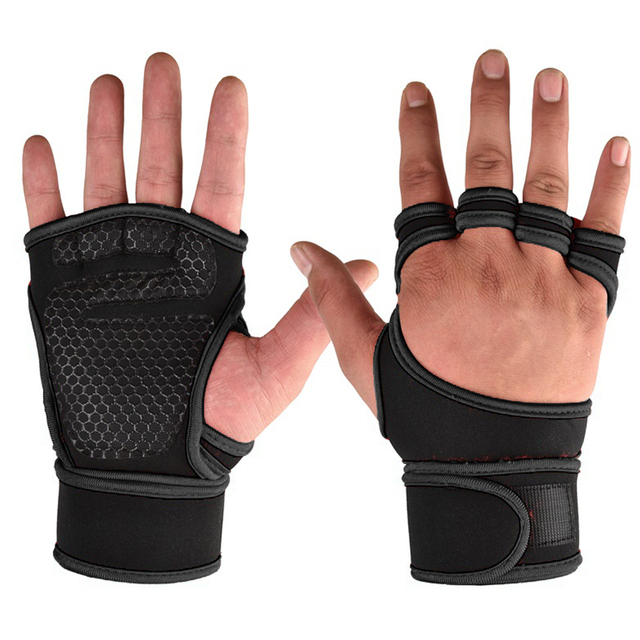 Rękawiczki treningowe do podnoszenia ciężarów mężczyźni i kobiety - Wianko - 4