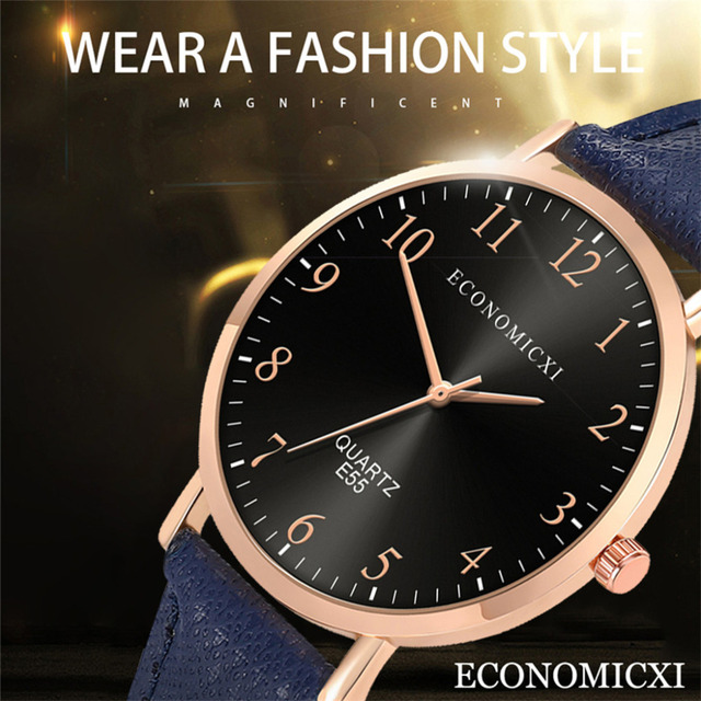 Nowy damski zegarek na rękę z luksusowym skórzanym paskiem, kwarcowym mechanizmem i okrągłą tarczą z cyframi arabskimi - Wianko - 10