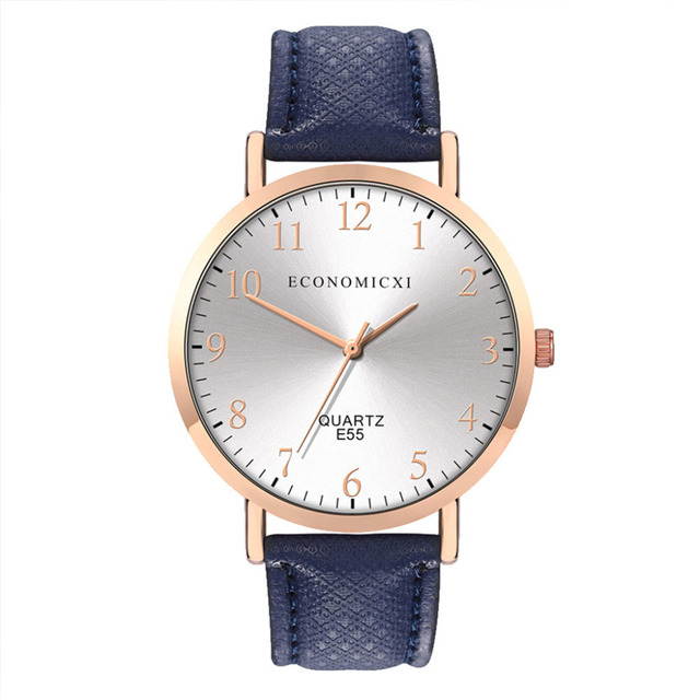 Nowy damski zegarek na rękę z luksusowym skórzanym paskiem, kwarcowym mechanizmem i okrągłą tarczą z cyframi arabskimi - Wianko - 20