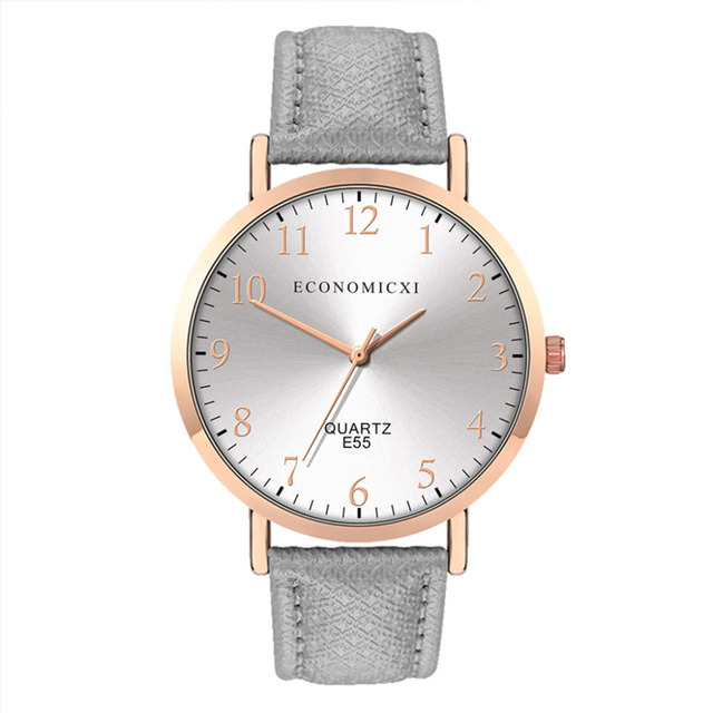 Nowy damski zegarek na rękę z luksusowym skórzanym paskiem, kwarcowym mechanizmem i okrągłą tarczą z cyframi arabskimi - Wianko - 26
