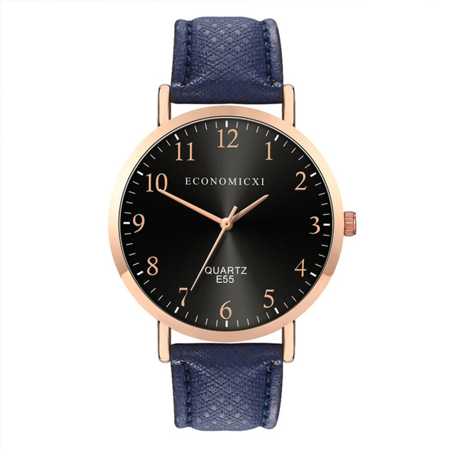 Nowy damski zegarek na rękę z luksusowym skórzanym paskiem, kwarcowym mechanizmem i okrągłą tarczą z cyframi arabskimi - Wianko - 18