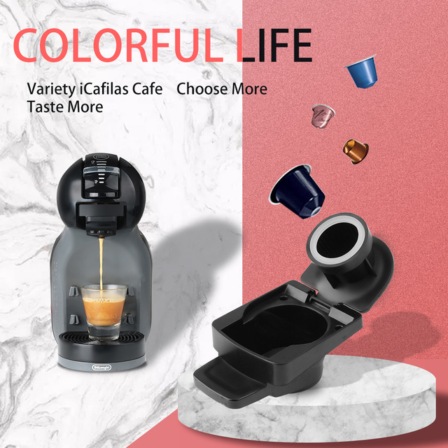 Adapter do kawy icafilas dla Nescafe Dolce Gusto z uchwytem na kapsułki - filtr Crema neeto - Wianko - 11