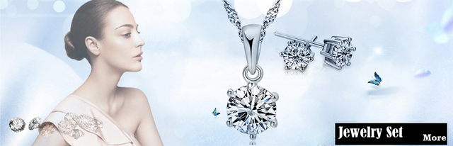 Kobiety Snowflake 925 srebrna biżuteria - naszyjnik i kolczyki cyrkon CZ kryształ, prezent na imprezę - Wianko - 1