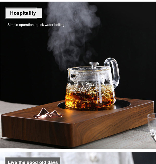 Dzbanek do herbaty japoński Sendian - przezroczysty imbryk ze szkła, odporny na wysokie temperatury z filtrem, idealny do biura i kuchni, nowość 2021 - Wianko - 4