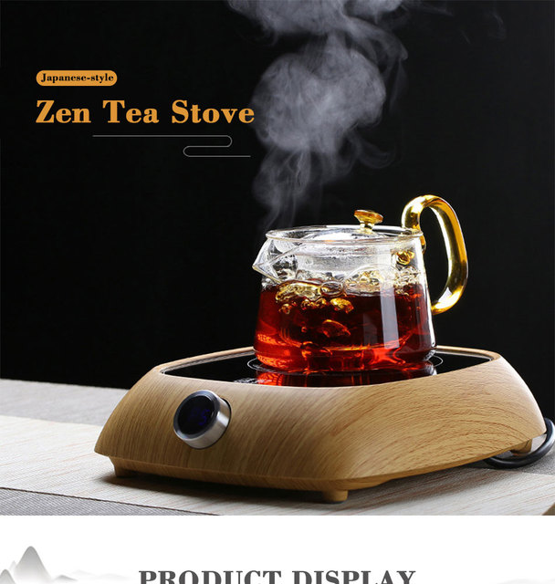 Dzbanek do herbaty japoński Sendian - przezroczysty imbryk ze szkła, odporny na wysokie temperatury z filtrem, idealny do biura i kuchni, nowość 2021 - Wianko - 1
