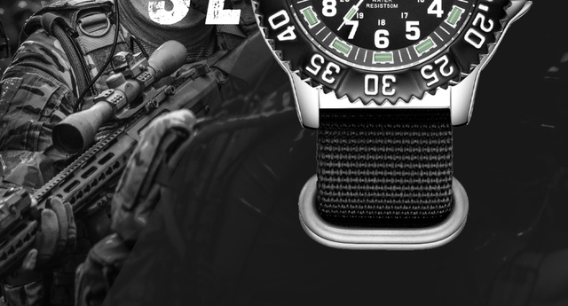 Męski zegarek Addies Dive 316L stal nierdzewna, czarna tarcza, wodoodporność 50m, luminous hand, koperta 51mm - Wianko - 9