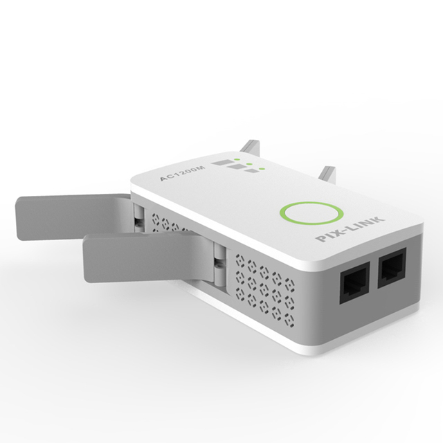 Router wzmacniacz sygnału Wi-Fi Pixlink 1200Mbps, dwuzakresowy 2.4/5GHz, bezprzewodowy repeater zasięgu w domu - Wianko - 10