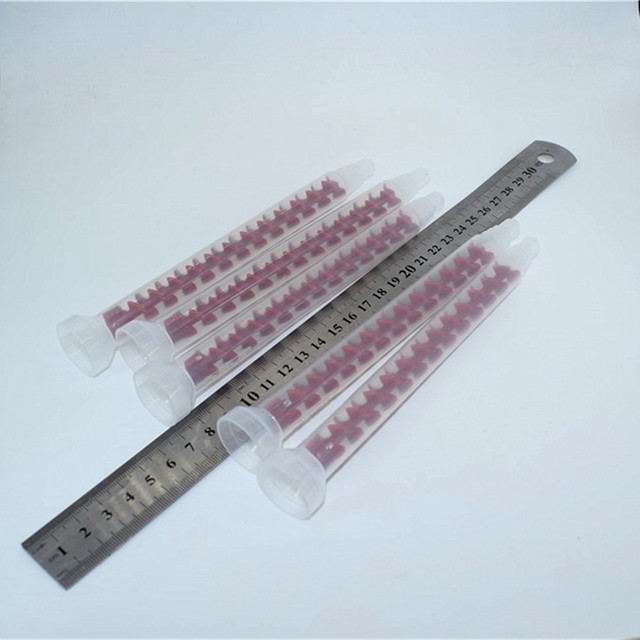 RM12-26 - 5x dynamiczna dysza mieszająca, wewnętrzna o średnicy 12mm, do kleju AB, żywicy epoksydowej, silikonu i kleju poliuretanowego, z mikserem UV - Wianko - 3