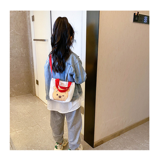 Pluszowy plecak dla dzieci - torba dziewczynki Mickey Mouse i Minnie Mouse z motywem kreskówkowym na ramię - Wianko - 18