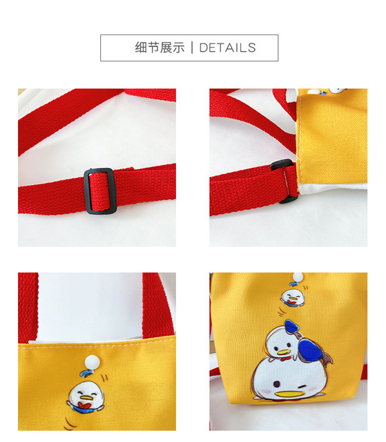 Pluszowy plecak dla dzieci - torba dziewczynki Mickey Mouse i Minnie Mouse z motywem kreskówkowym na ramię - Wianko - 4