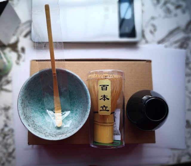 Zestaw trzepaczek matcha bambusa i porcelany - Wianko - 6