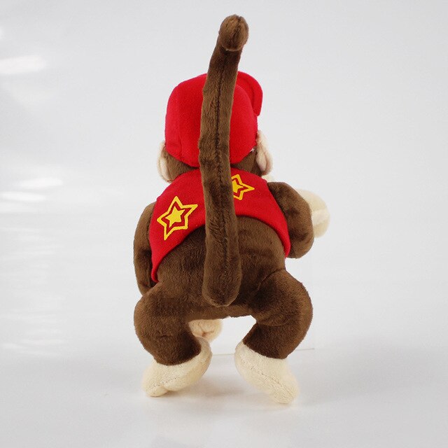 Pluszowa lalka małpa osioł królów Kong Diddy 19/25cm, wzorowana na postaciach Super Mario - Wianko - 8