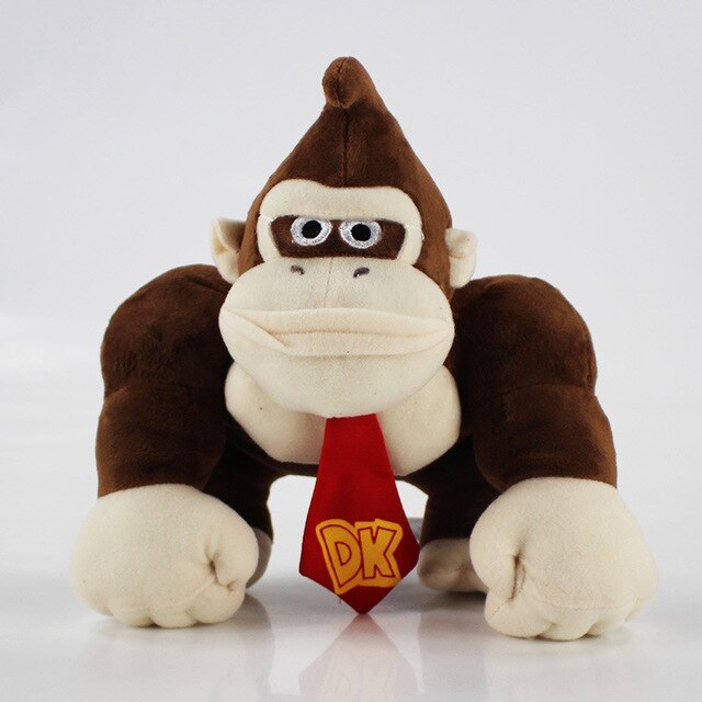 Pluszowa lalka małpa osioł królów Kong Diddy 19/25cm, wzorowana na postaciach Super Mario - Wianko - 1