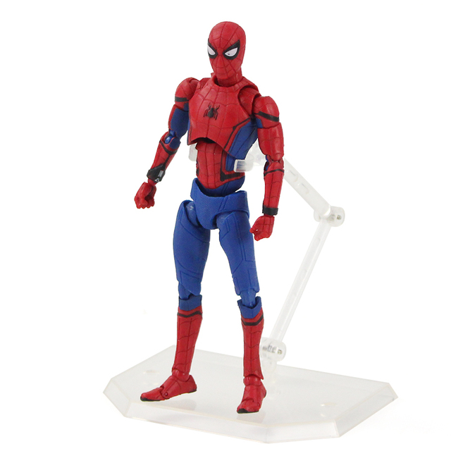 Figurka Spiderman, Thanos, Hulk, Thor, Antman, Hawkeye i Iron Man z filmu Wojna bez granic w serii Marvel SHF - Wianko - 40