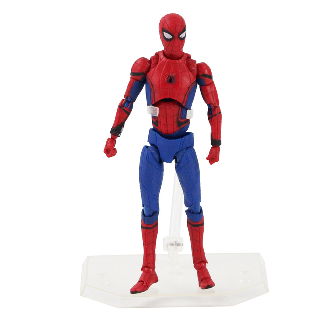 Figurka Spiderman, Thanos, Hulk, Thor, Antman, Hawkeye i Iron Man z filmu Wojna bez granic w serii Marvel SHF - Wianko - 39