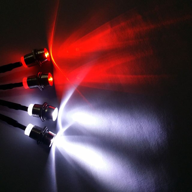 Reflektory nocne RC LED 3/5mm do modelu Drift Crawler Car - Wianko - 8