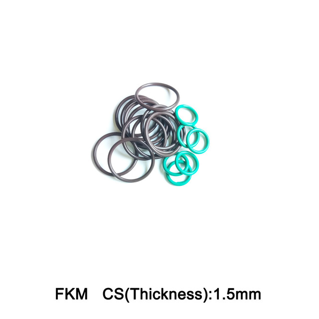 Uszczelka gumowa FKM C/S 1.5mm, 13-30mm (Fluolrine) - Wianko - 1