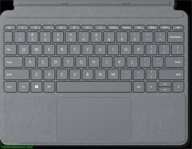 Silikonowa obudowa klawiatury ultra cienka do Microsoft Surface Go 10 10.1 Cal 2018 2019 - Wianko - 2