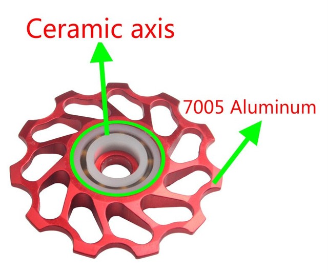 Łożysko ceramiczne MTB do przerzutki rowerowej - Wianko - 2