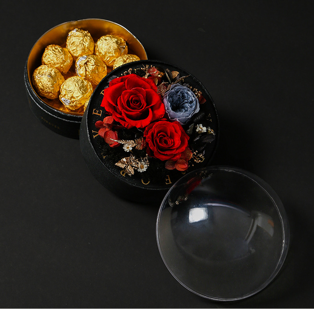Czekoladki dwupokładowe w przezroczystym opakowaniu akrylowym na Walentynki - idealny prezent na wieczność - Wianko - 21