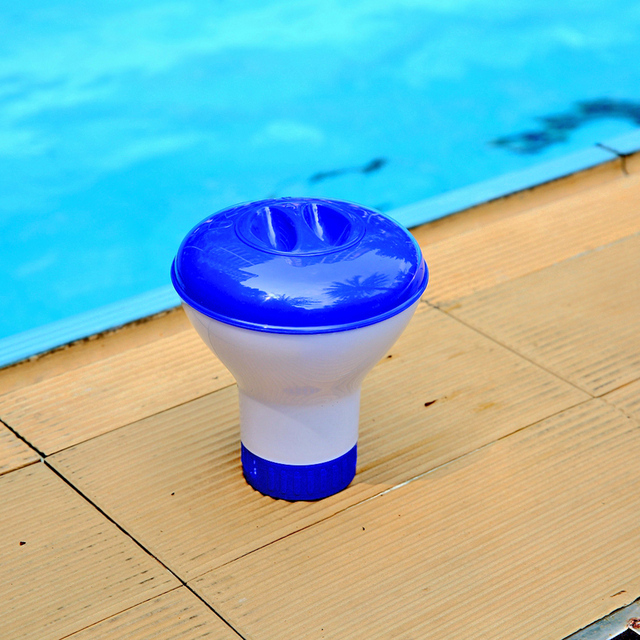CZĘŚCI I AKCESORIA: Automatyczny dozownik tabletek chlorowych i termometr do wody w basenie ze spa, jacuzzi, akcesoria pływackie - Wianko - 4