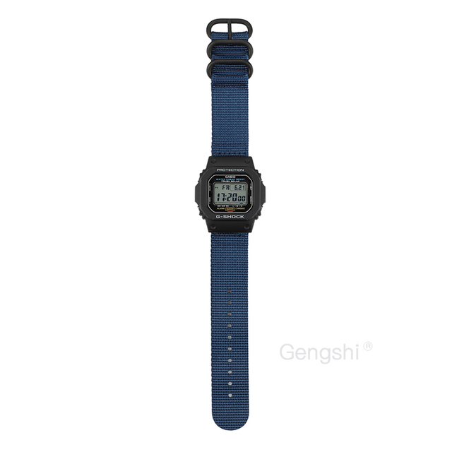 Nylonowy pasek o szerokości 16mm do zegarka GM-5600 GW-B5600 DW-5600BB - Wianko - 2
