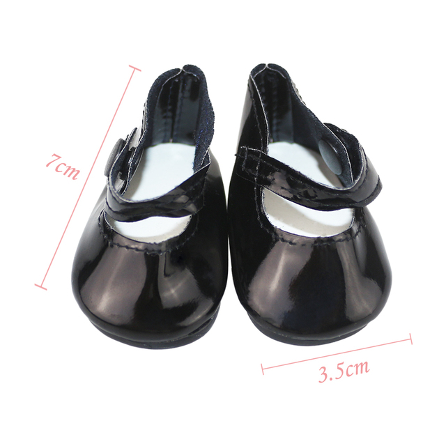 Sandały/trampki 7 cm dla lalek 18 cali i 43cm noworodka Zapf 17 cali - Wianko - 12