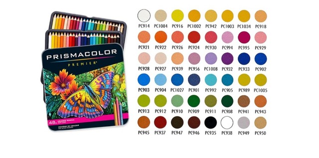 Prismacolor Premier - miękkie kredki artystyczne z rdzeniem 48, 72 lub 150 kolorów - Wianko - 48