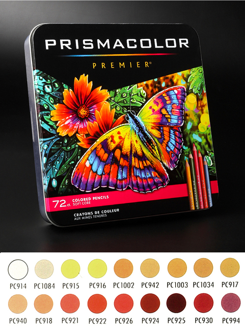 Prismacolor Premier - miękkie kredki artystyczne z rdzeniem 48, 72 lub 150 kolorów - Wianko - 18