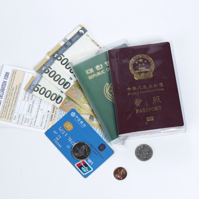 Etui na paszport z kartą kredytową i identyfikatorem podróży dla kobiet i mężczyzn - Wianko - 9