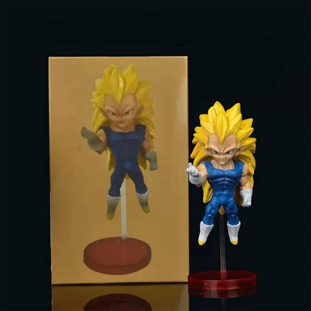Figura Dragon Ball Super Vegeta Trunks Goten 8cm - Dragon Ball Z Super Saiyan Goku Gota - Dekoracje na prezenty - Wianko - 10