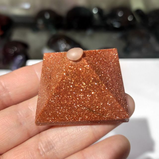 Kryształowa piramida z kamieniem kwarcem - Brand new, 100% naturalna, uzdrawianie Chakra Reiki, dekoracyjny prezent - Wianko - 11
