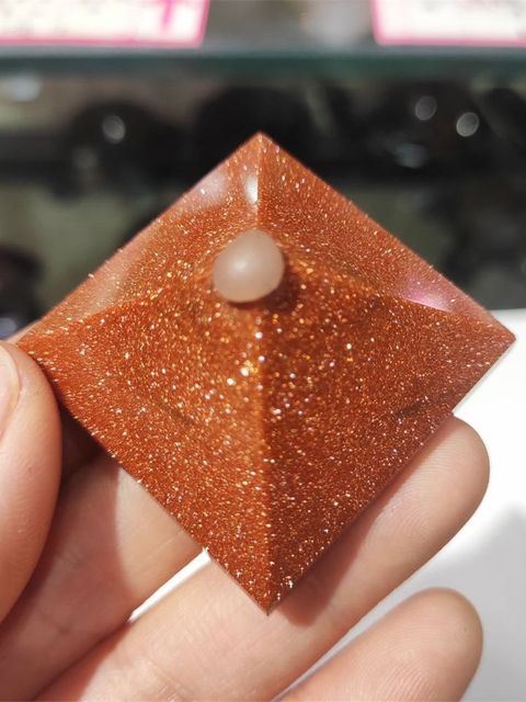 Kryształowa piramida z kamieniem kwarcem - Brand new, 100% naturalna, uzdrawianie Chakra Reiki, dekoracyjny prezent - Wianko - 8