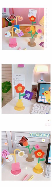 Stojak memo zacisk kwiatowy na zdjęcia do przechowywania na stole - Wianko - 10