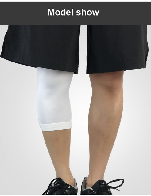 Ochraniacze na kolana Sport Protector Fitness - kompresja, elastyczne ochraniacze na kolana do kolarstwa, piłki nożnej i koszykówki - Wianko - 4