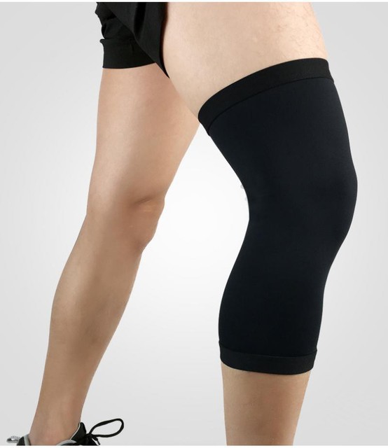 Ochraniacze na kolana Sport Protector Fitness - kompresja, elastyczne ochraniacze na kolana do kolarstwa, piłki nożnej i koszykówki - Wianko - 8