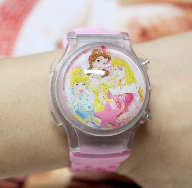 Zegarek dla dzieci Disney Princess Aisha Spiderman - Frozen Cartoon - zegarek dziecięcy dla chłopców i dziewcząt - Wianko - 10
