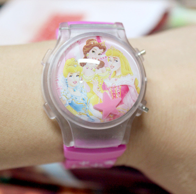 Zegarek dla dzieci Disney Princess Aisha Spiderman - Frozen Cartoon - zegarek dziecięcy dla chłopców i dziewcząt - Wianko - 12