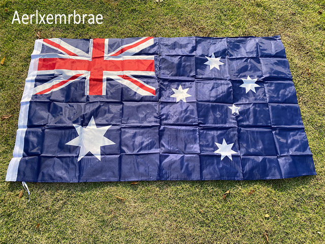 Flaga narodowa Australii - wiszący banner poliestrowy 150x90cm - Wianko - 1
