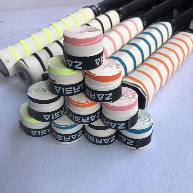 10 sztuk ZARSIA 2020 - antypoślizgowe owijki na rakiety tenisowe i badmintona, miękki i absorpcyjny materiał, kolor biały - Wianko - 2