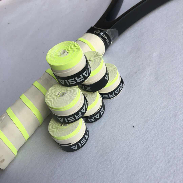 10 sztuk ZARSIA 2020 - antypoślizgowe owijki na rakiety tenisowe i badmintona, miękki i absorpcyjny materiał, kolor biały - Wianko - 6